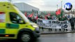 More than 10,000 ambulance drivers and staff in England and Wales go on strike