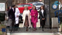 Lección de Ayuso a Sánchez: camina por detrás de la Reina Letizia como marca el protocolo