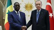 Cumhurbaşkanı Erdoğan, Senegal Cumhurbaşkanı Sall ile bir araya geldi