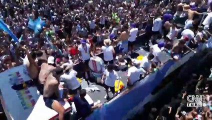 Arjantin'de Dünya Kupası kutlamalarında kaos