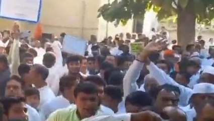 दमोह:सम्मेद शिखर को बचाने सड़कों पर उतरा जैन समाज का जनसैलाब,देखें वीडियो