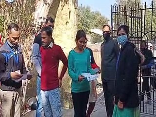 वरिष्ठ अध्यापक भर्ती प्रतियोगी परीक्षा : प्रथम पारी में 5334  ने दी परीक्षा