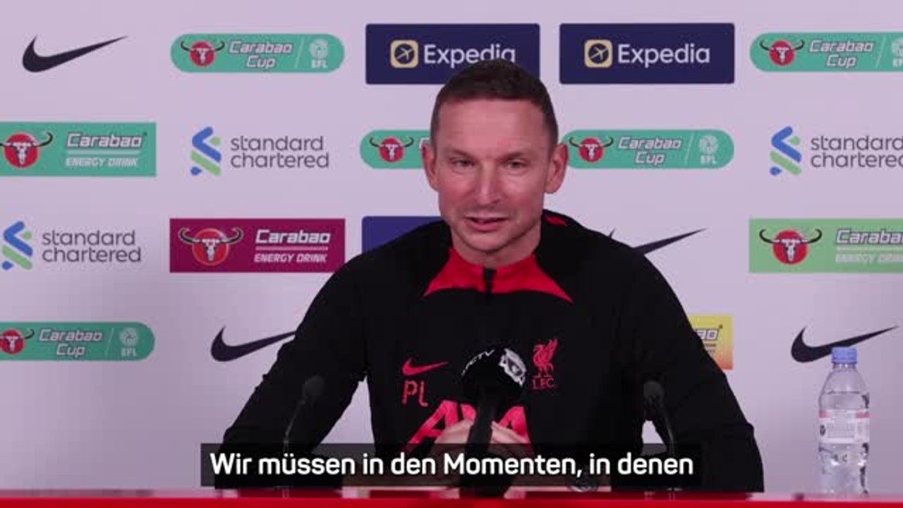 Lijnders vor City: Müssen 'zu 100% konzentrieren'