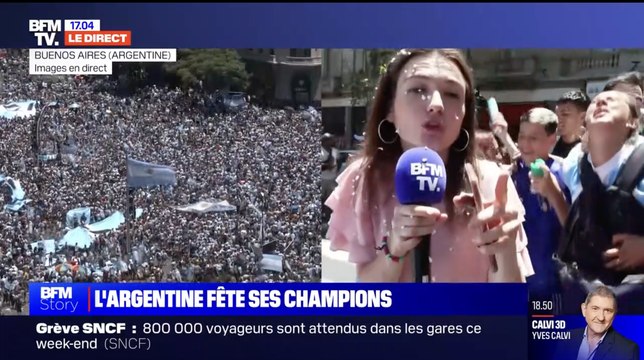 Le duplex d’une envoyée spéciale de BFMTV en Argentine perturbé (VIDEO)