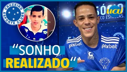 Wallisson promete ser um torcedor do Cruzeiro em campo
