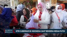 Istri Gubernur Se-Indonesia Jahit Bendera Merah Putih