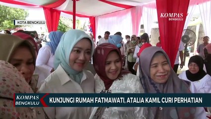 Kunjungi Rumah Fatmawati, Atalia Kamil Curi Perhatian