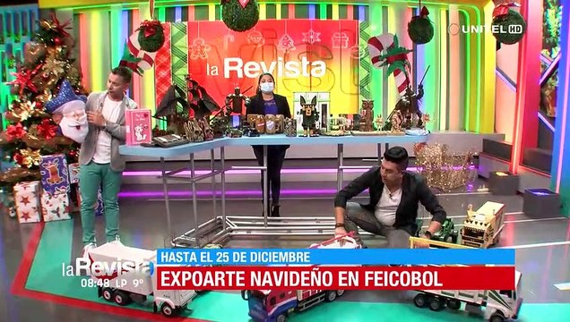 Privados de libertad comercializan juguetes en feria navideña como alternativa de regalos para la Navidad