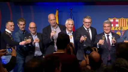 Laporta: "El objetivo prioritario del Barcelona es la Liga"