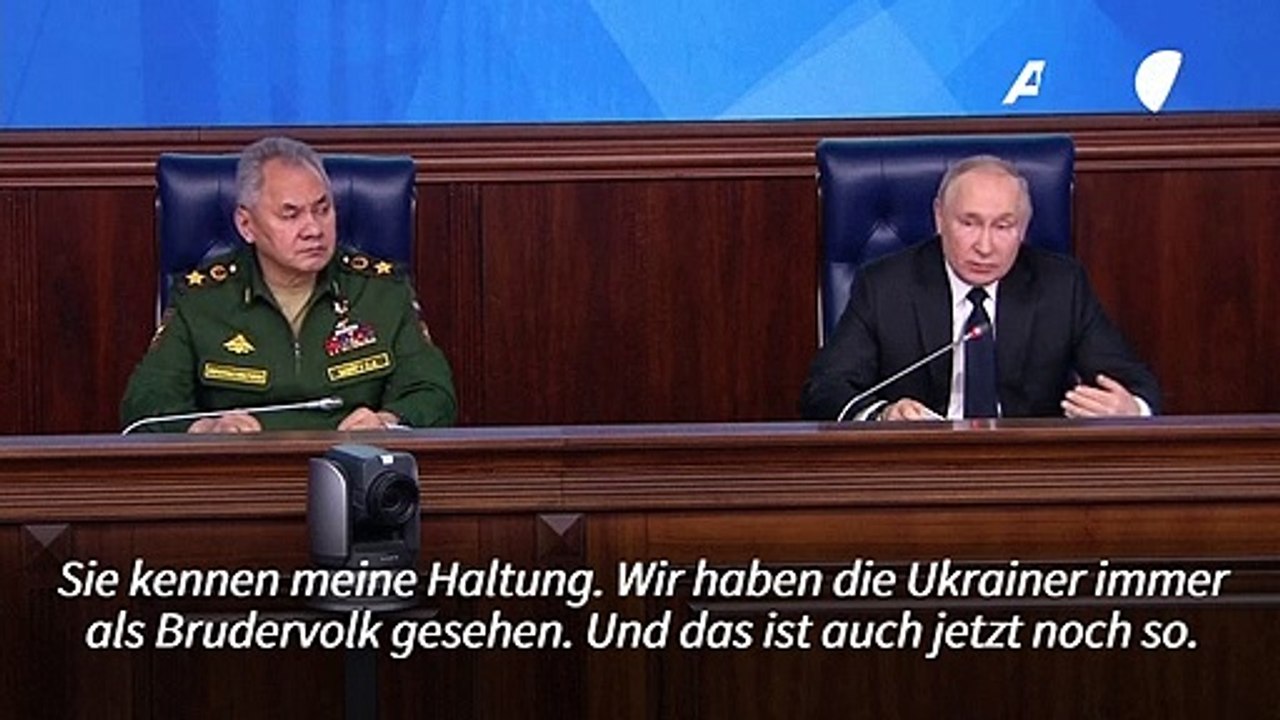 Putin: Russland nicht schuld an 'Ukraine-Tragödie'