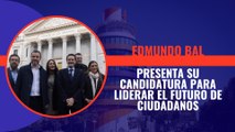 Edmundo Bal presenta su candidatura para liderar el futuro de Ciudadanos