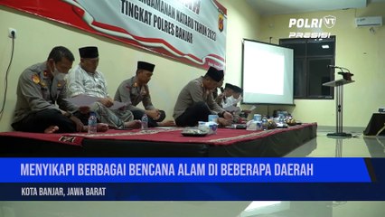 Polres Banjar Polda Jabar Gelar Do’a Untuk Negri, Bersama Santriwan Santriwati