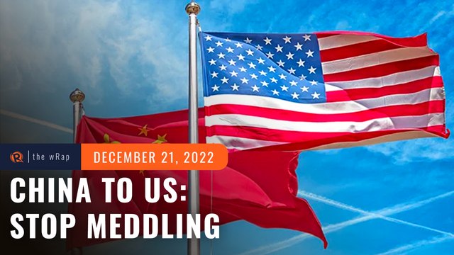 China to US: Stop meddling in West PH Sea issue