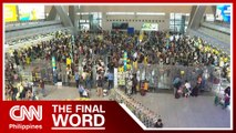 More passengers arriving at NAIA amid holiday rush