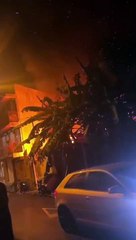 Un squat détruit par un incendie à Fort-de-France la nuit dernière