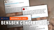 ‘We feel your pain’: Ben&Ben addresses complaints about homecoming concert