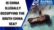 China grabs land in South China Sea, builds infrastructure| Oneindia News *News