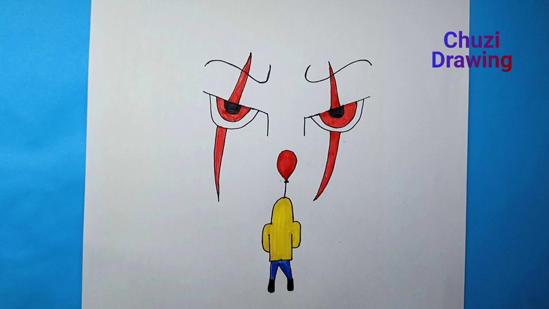 How to Draw Pennywise Easy Step by Step 