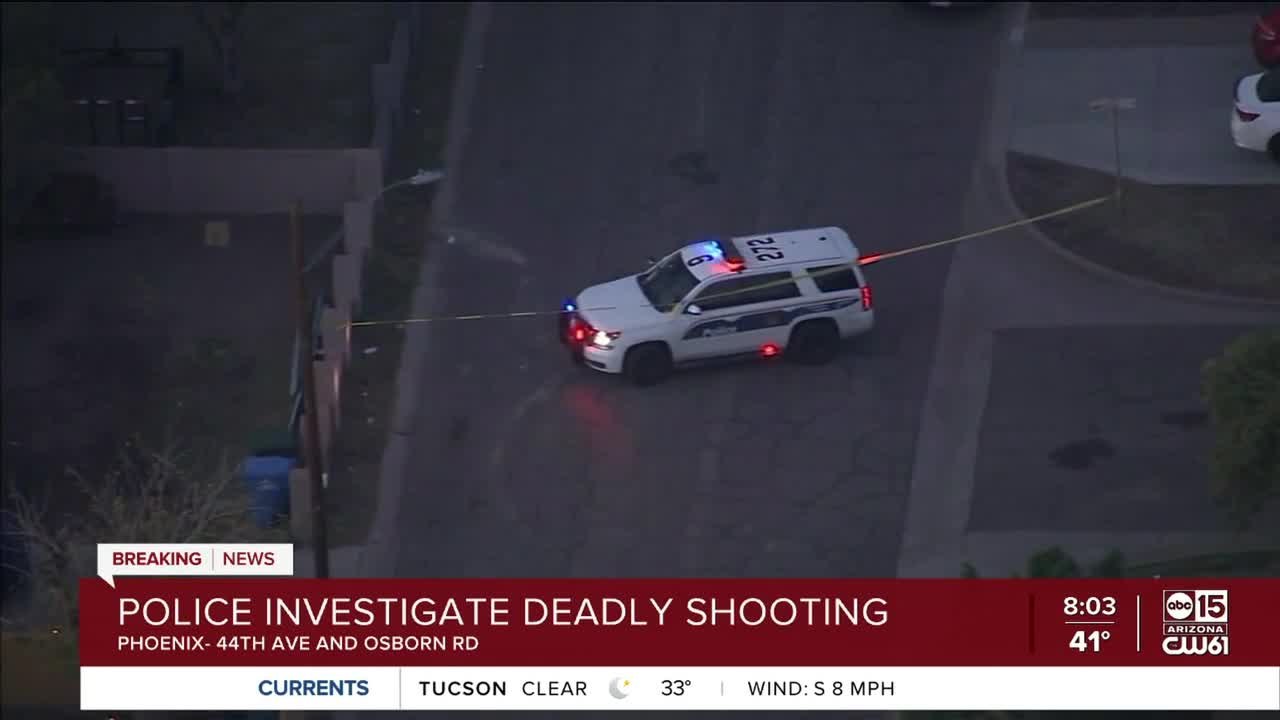 Deadly shooting under investigation near 43rd Avenue and Osborn Road