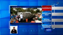 Delivery truck, tumagilid sa isang kalsada sa Q.C. | Saksi