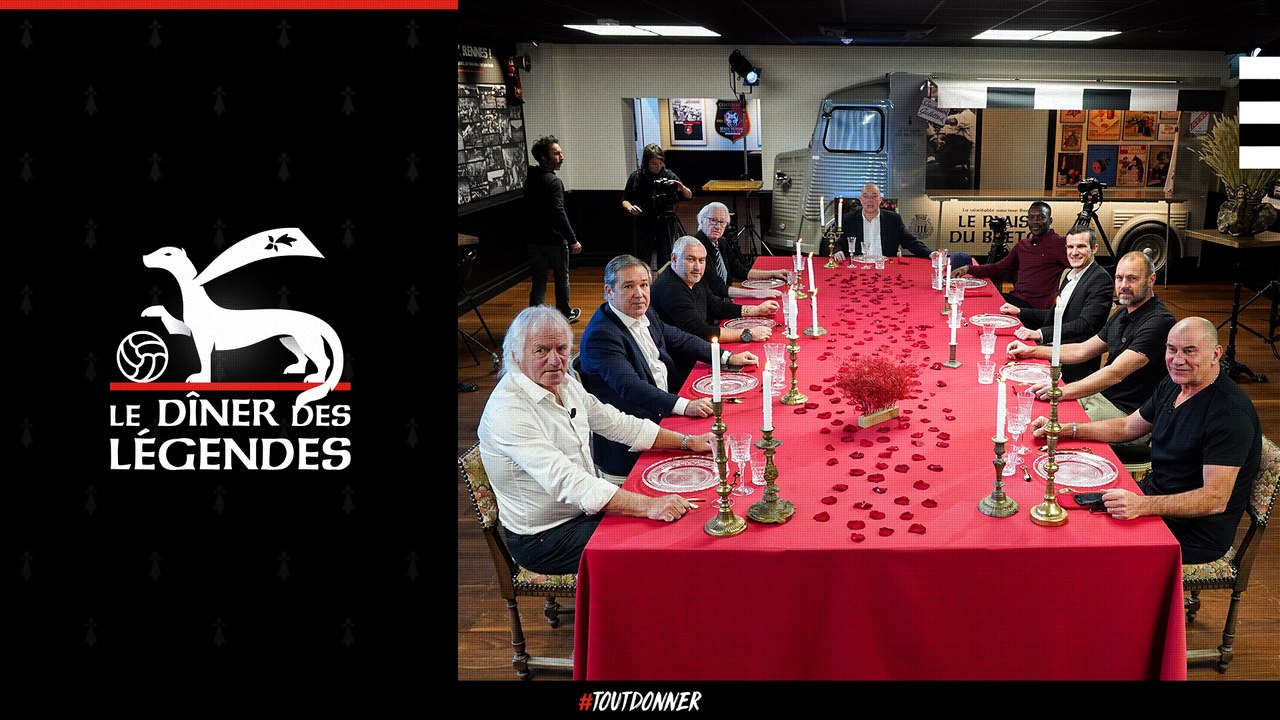Le 1er dîner des légendes du SRFC !