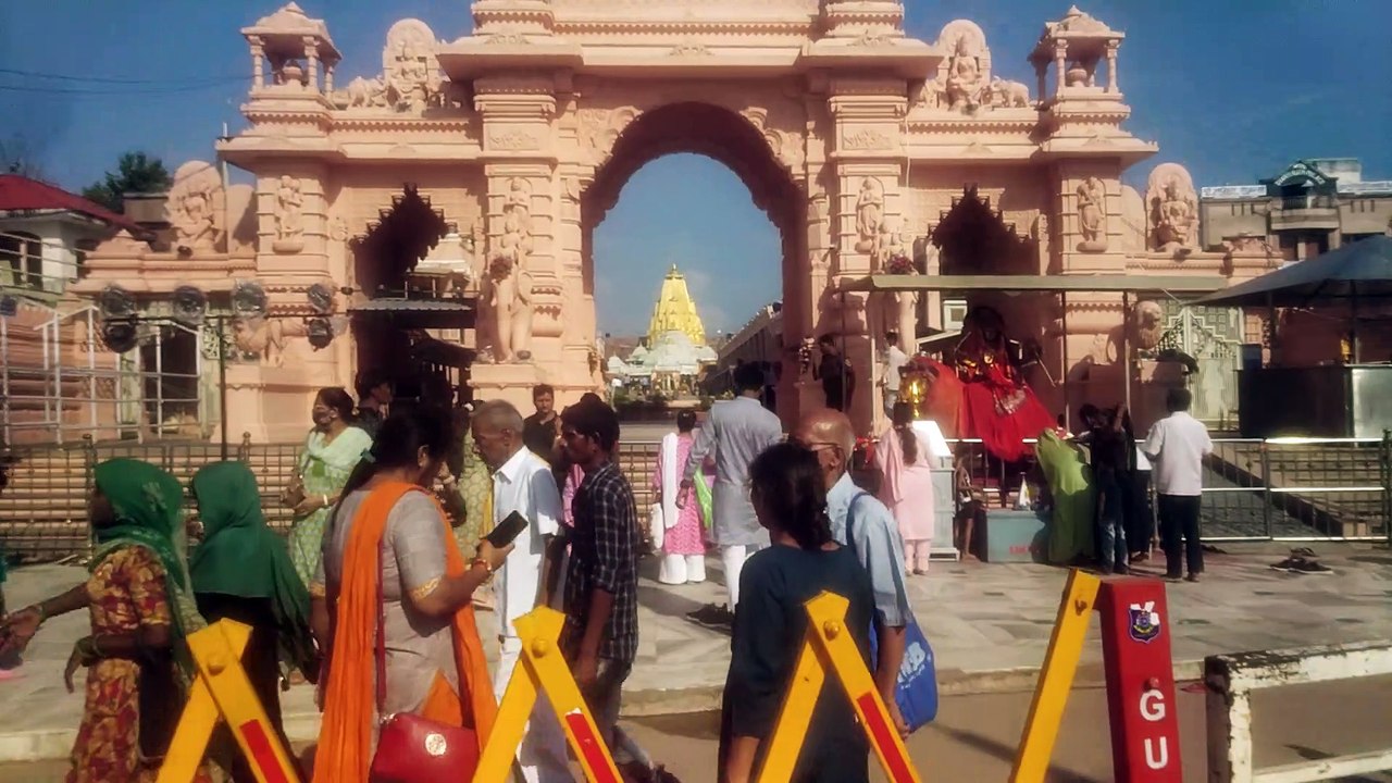 Amabaji temple gate