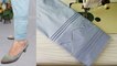 ✅Stylish Pintex Trouser Design Poncha Design fancy Design How To Make at Home ((2022))