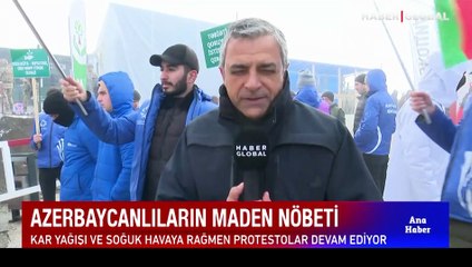 Azerbaycanlılar adalet arıyor! Ermenistan'ın maden sömürüsü 10 gündür protesto ediliyor