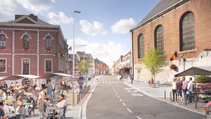 La Grand-place de Beaumont