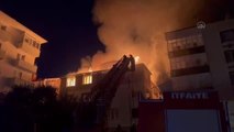 KASTAMONU - Apartmanın çatı katında çıkan yangın kontrol altına alındı