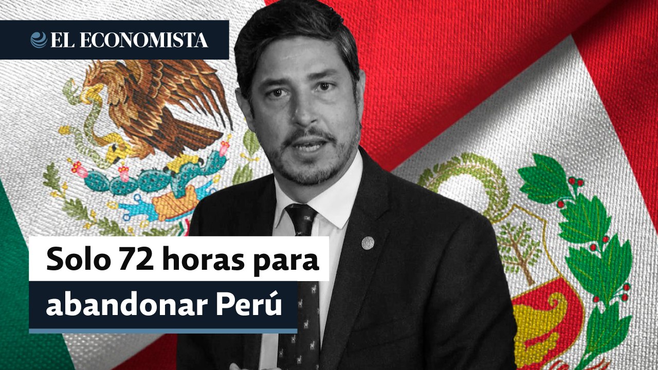 Perú da a embajador mexicano 72 horas para abandonar el país