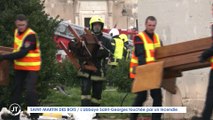 Le Journal - 21/12/2022 - SAINT-MARTIN DES BOIS / L'abbaye Saint-Georges touchée par un incendie