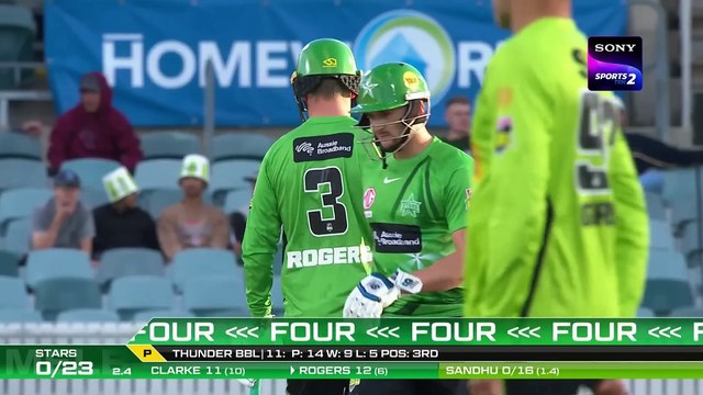 Sydney Thunder vs Melbourne Stars Highlights Big Bash League 13th December 2022