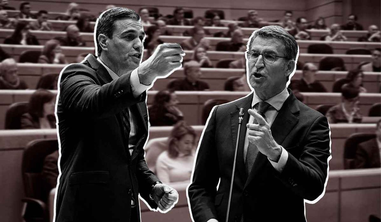 Sánchez acusa a Feijóo de "enmudecer" al Parlamento: "Es su gran aportación en nueve meses"