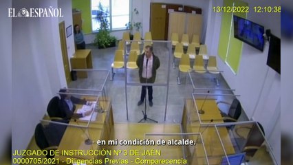 Declaración del alcalde de Cabra del Santo Cristo investigado por tráfico de drogas.