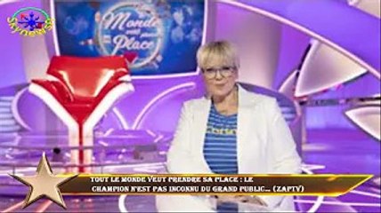 Tout le monde veut prendre sa place : le  champion n'est pas inconnu du grand public… (ZAPTV)
