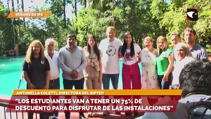 Los estudiantes van a tener un 75% de descuento para disfrutar de las instalaciones.