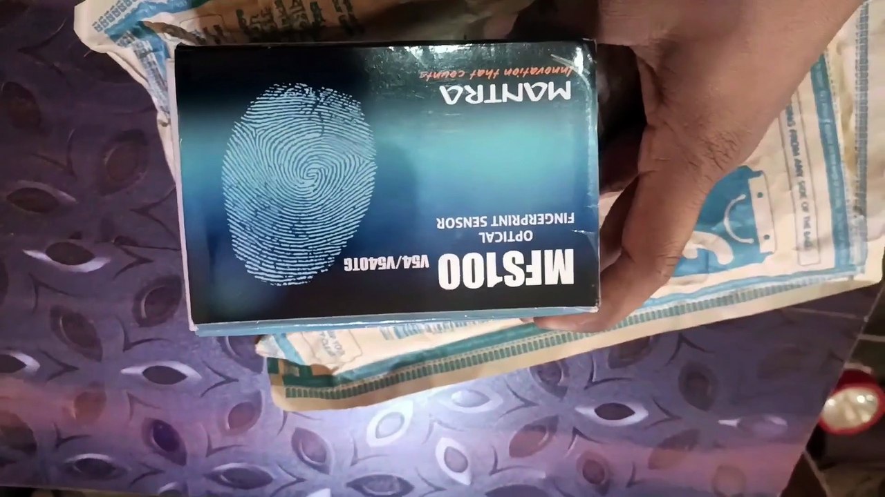 Mantra mfs100 fingerprint device