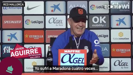 Aguirre elige entre Messi y Maradona