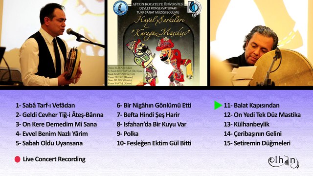 Balat kapısından girdim içeri - ELHÂN ENSEMBLE