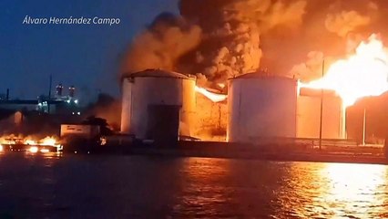 Incêndio atinge depósito de combustíveis na Colômbia