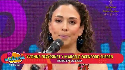 Roban casa de Yvonne Frayssinet y Marcelo Oxenford: ofrecen recompensa por visa de la actriz