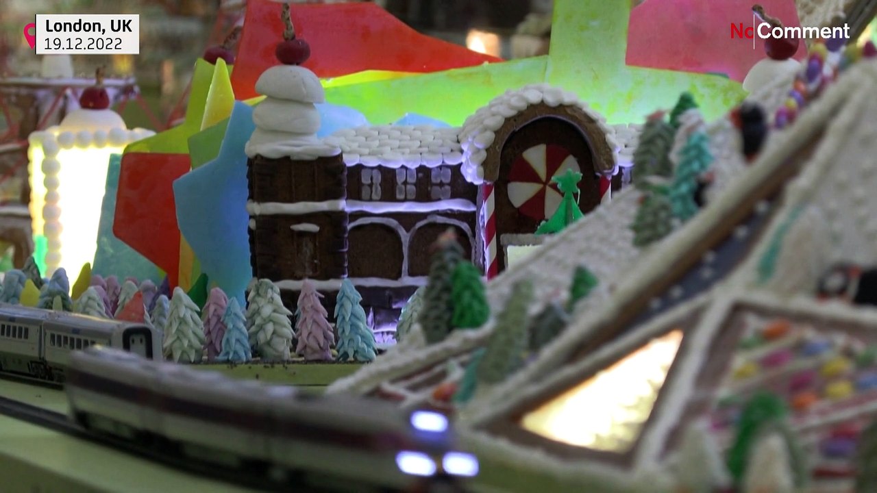 Lebkuchen-Stadt in London: Das Museum der Architektur hat gebacken