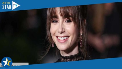 Lily Collins (Emily in Paris) : avec Charlie, l'homme qui a su l'apaiser