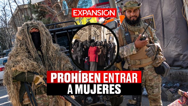 GUARDIAS ARMADOS IMPIDEN entrar a UNIVERSIDADES a MUJERES en AFGANISTÁN | ÚLTIMAS NOTICIAS