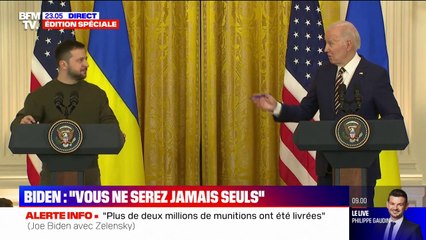 Volodymyr Zelensky s'adresse au peuple américain: "Nous allons gagner ensemble"
