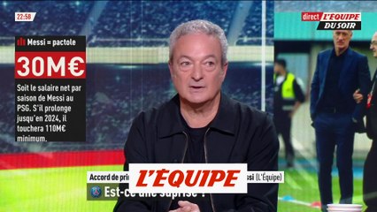 Accord de principe entre Messi et le club parisien pour une prolongation - Foot - PSG