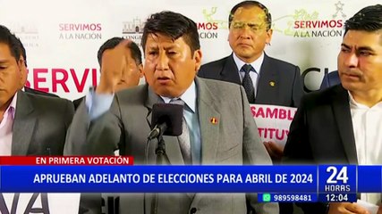 Jorge Montoya: "Adelanto de elecciones no va a producir una solución a la crisis que vivimos"