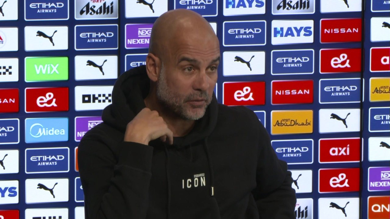 Guardiola promises to behave on the touchline after previous spats with Liverpool
