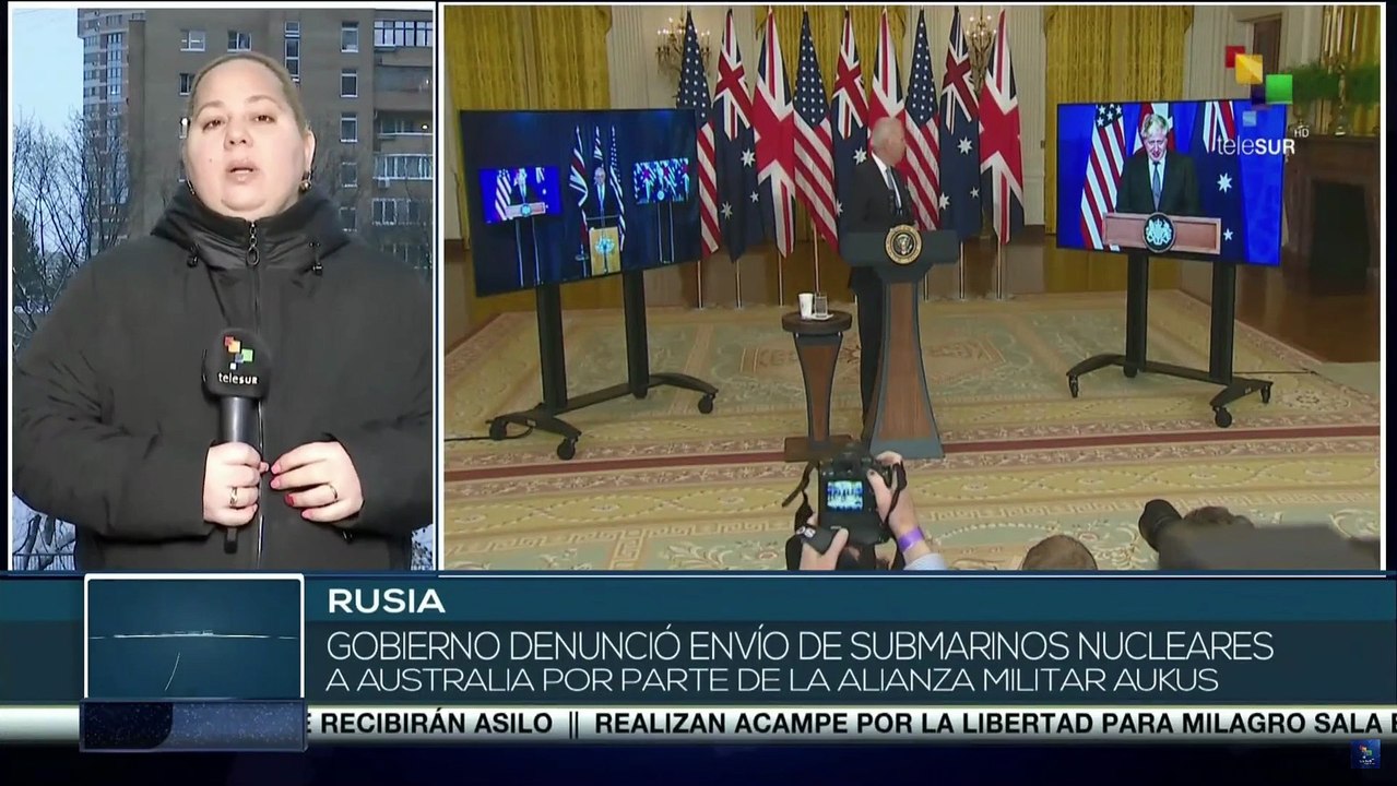 Rusia denuncia envío de submarinos nucleares a Australia por parte de la Alianza AUKUS